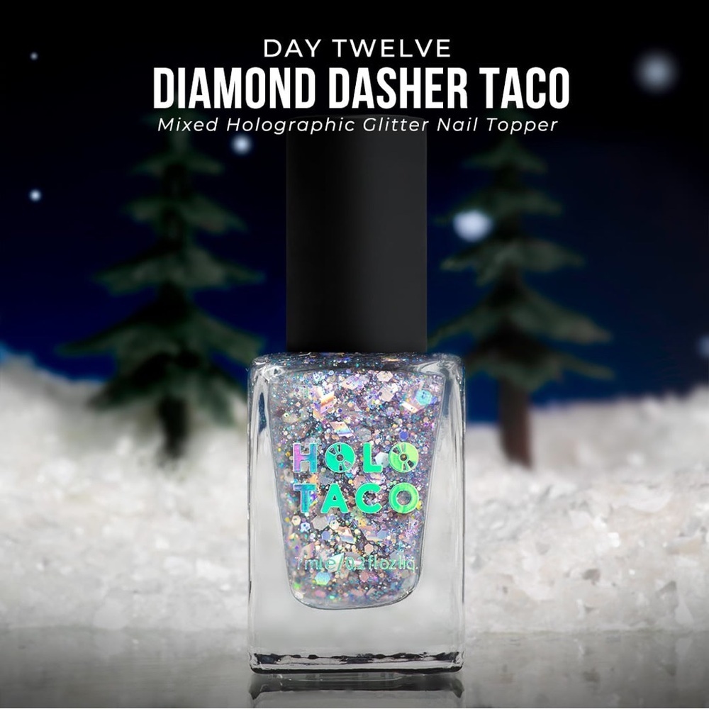 Holo Taco Nail Topper